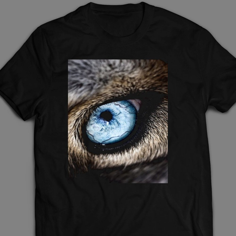 WOLF EYE TRIPPY SHIRT